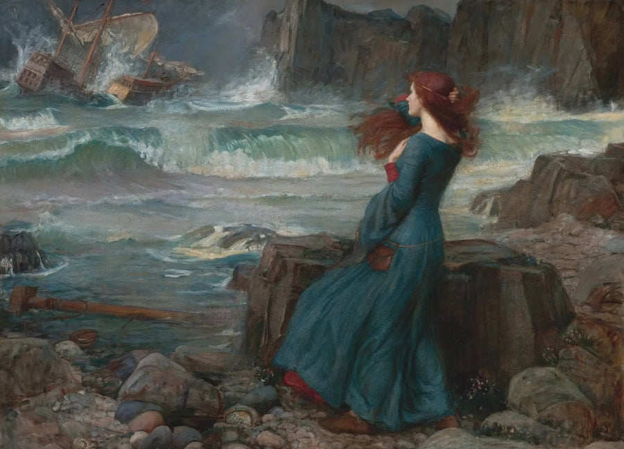 Miranda - De Storm - John William Waterhouse