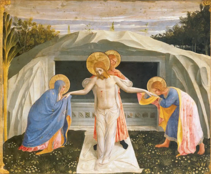 Graflegging van Christus - Fra Angelico

Source:
Mise au tombeau du Christ - Fra Angelico