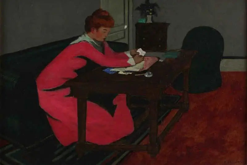 Misia aan haar bureau - Félix Vallotton

Source:
Misia à son bureau - Félix Vallotton
