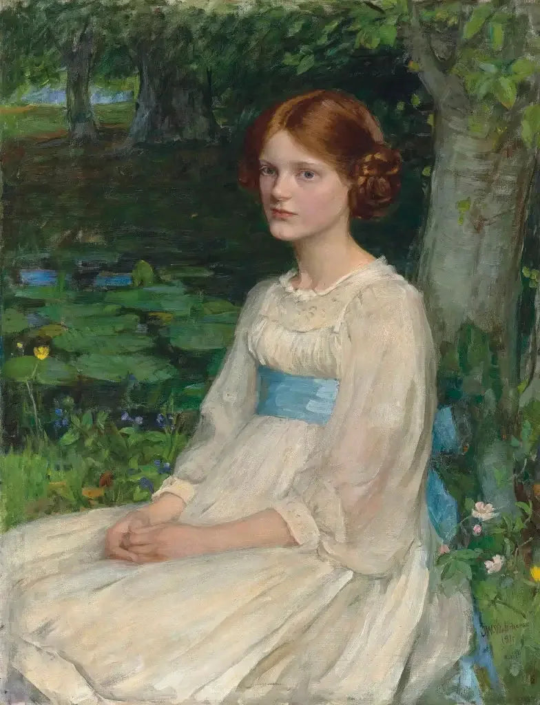 Mej. Betty Pollock - John William Waterhouse