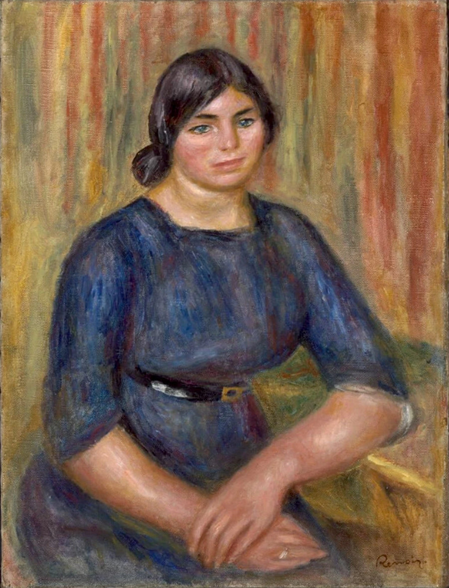 Portret van Mevrouw Estable - Pierre-Auguste Renoir