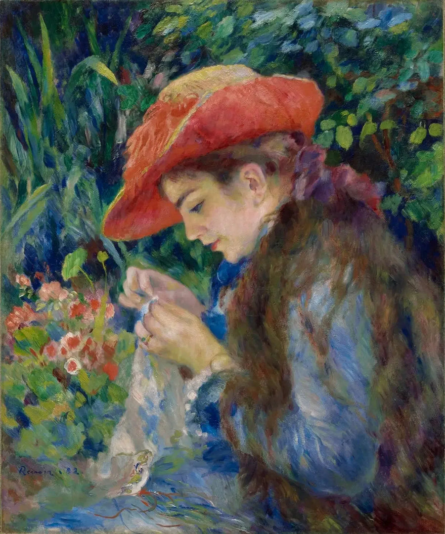 Mevrouw Marie-Thérèse Durand-Ruel Cousant - Pierre-Auguste Renoir