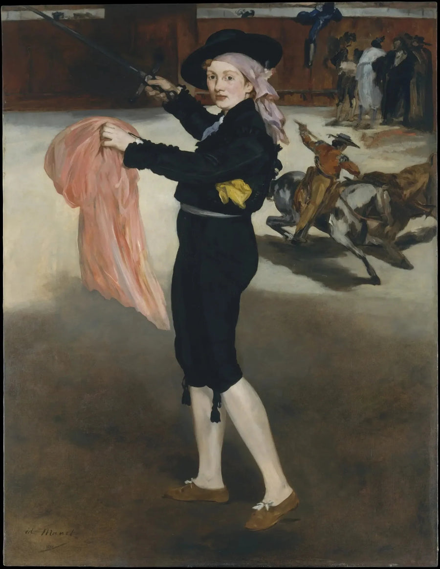 Mevrouw V. in espada-kostuum - Édouard Manet