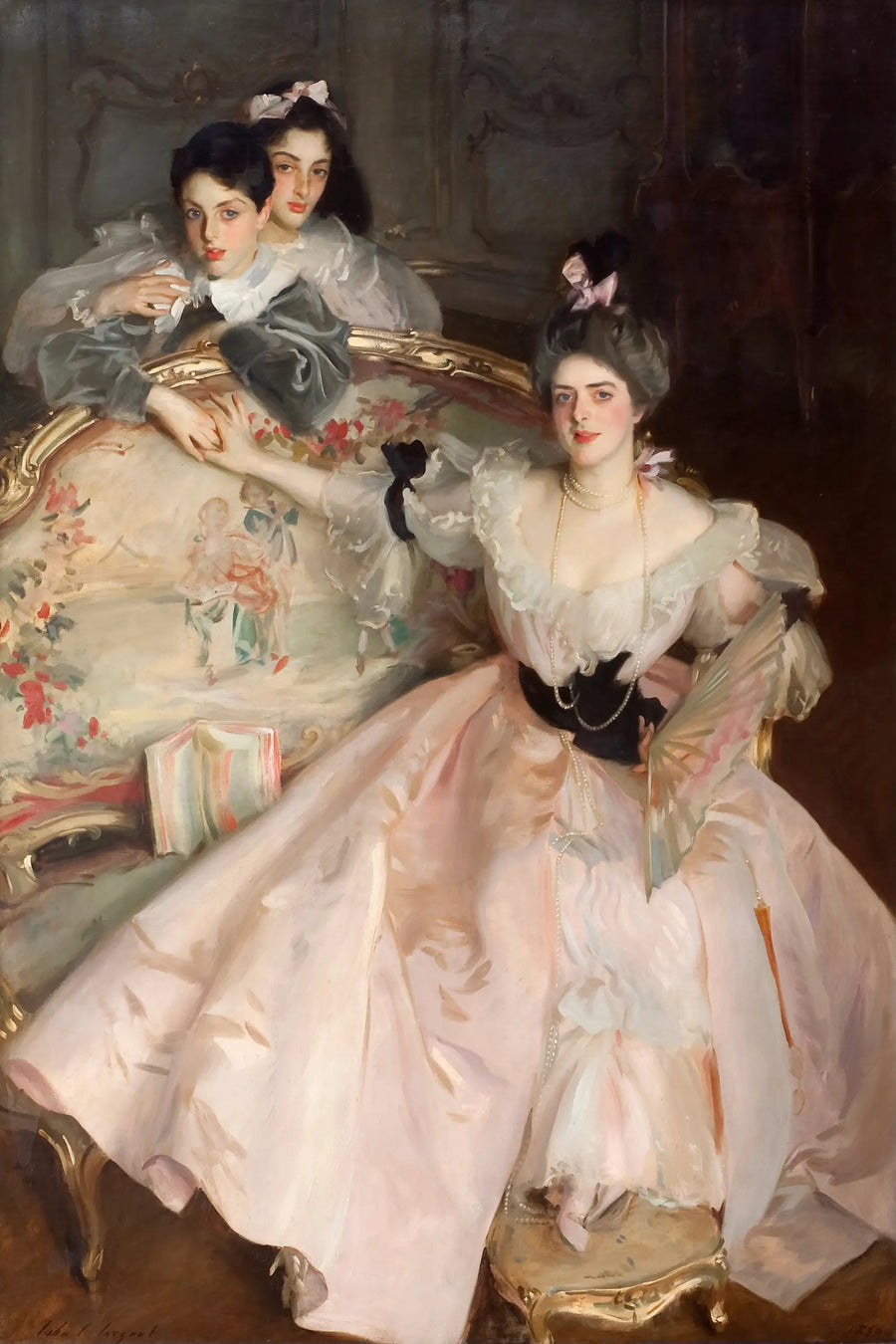 Mevrouw Carl Meyer en haar kinderen - John Singer Sargent
