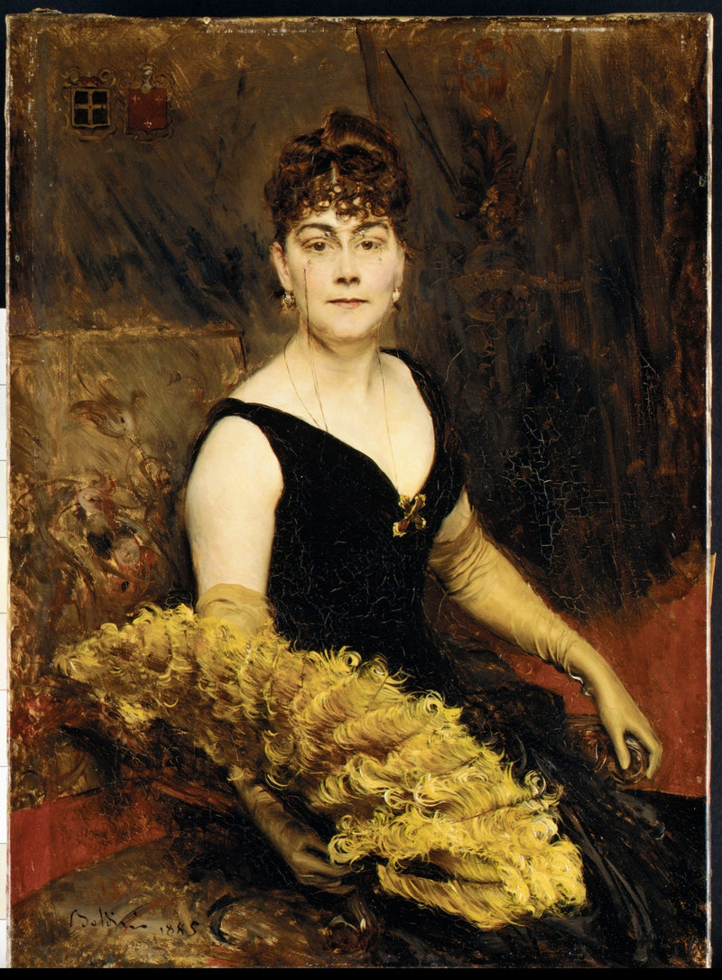 Mevrouw Charles Warren-Cram (Ella Brooks Carter, 1846–1896) - Giovanni Boldini