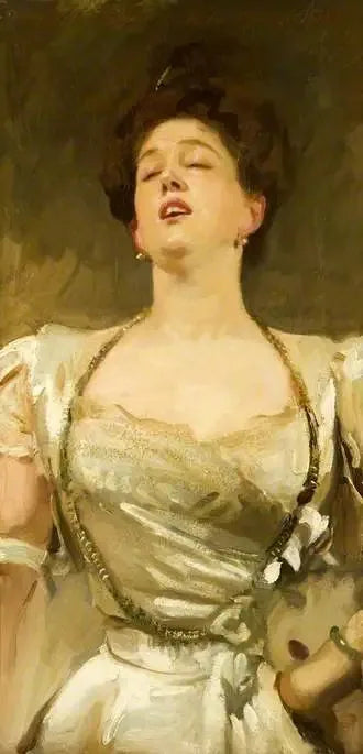 Mevrouw George Batten zingt - John Singer Sargent