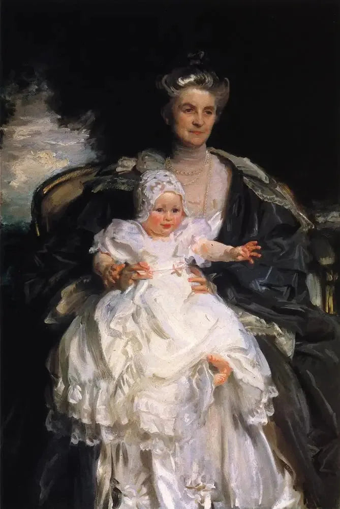 Mevrouw Henry Phipps en haar kleinzoon Winston - John Singer Sargent