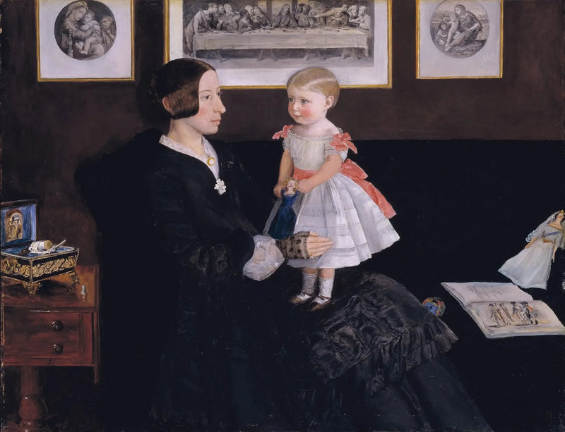 Mevrouw James Wyatt Jr en haar dochter Sarah - John Everett Millais

Source:
Mme James Wyatt Jr et sa Fille Sarah - John Everett Millais
