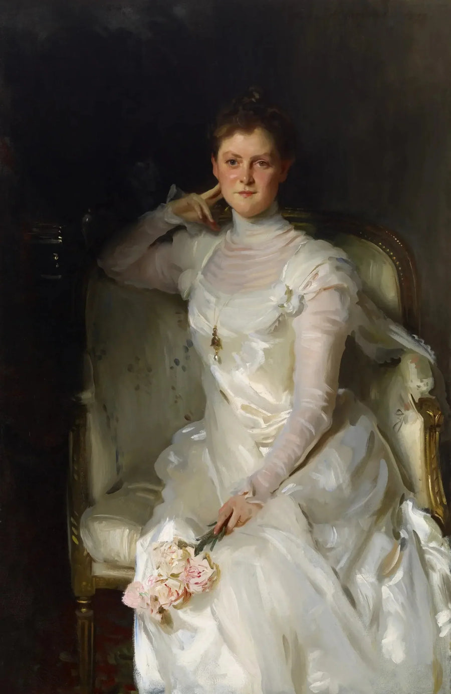 Mevrouw Joshua Montgomery Sears (Sarah Choate Sears) - John Singer Sargent