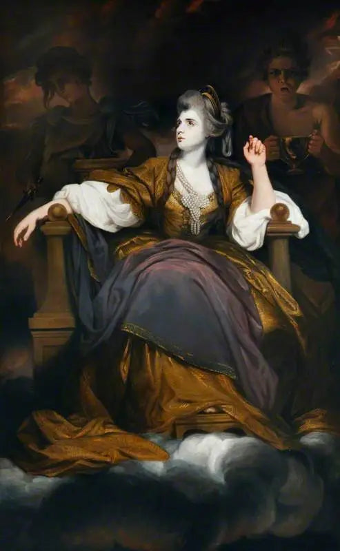 Mme Sarah Siddons, geboren Kemble (1755–1831), in de rol van « De Tragische Muze » - Joshua Reynolds

Source:
Mme Sarah Siddons, née Kemble (1755–1831), dans le rôle de « La Muse tragique » - Joshua Reynolds