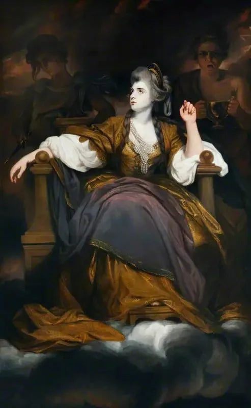 Mme Sarah Siddons, geboren Kemble (1755–1831), in de rol van « De Tragische Muze » - Joshua Reynolds

Source:
Mme Sarah Siddons, née Kemble (1755–1831), dans le rôle de « La Muse tragique » - Joshua Reynolds