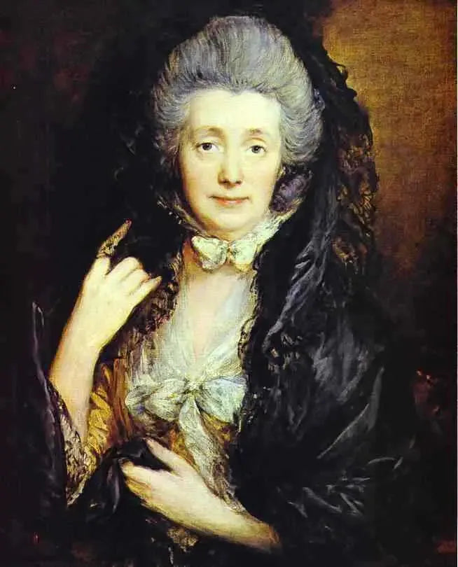 Mme Thomas Gainsborough, geboren Margaret Burr - Thomas Gainsborough

Source:
Mme Thomas Gainsborough, née Margaret Burr - Thomas Gainsborough