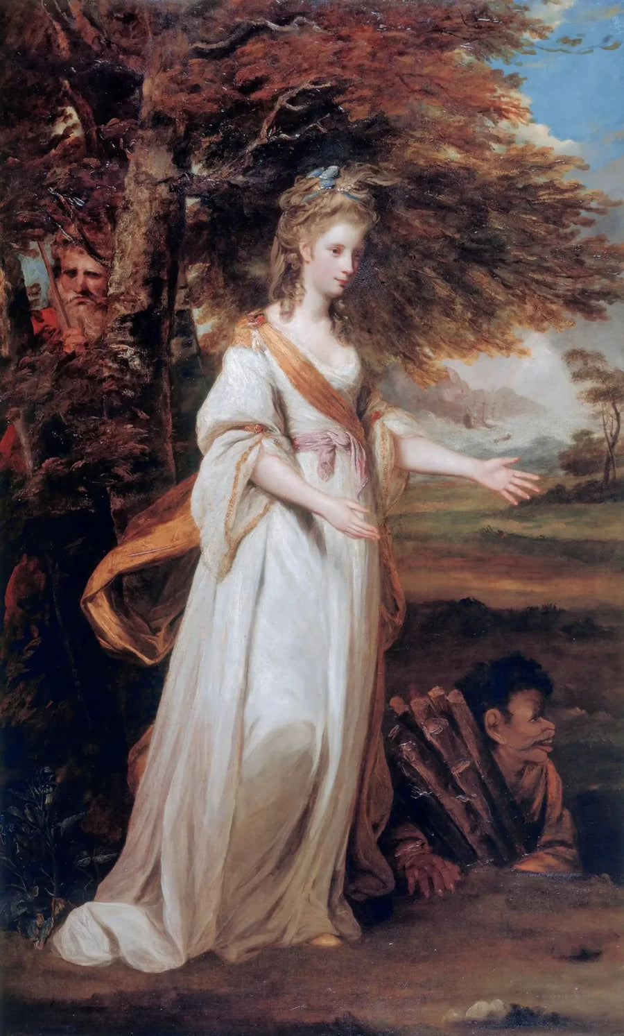 Mme Tollemache in de rol van Miranda - Joshua Reynolds

Source:
Mme Tollemache dans le rôle de Miranda - Joshua Reynolds