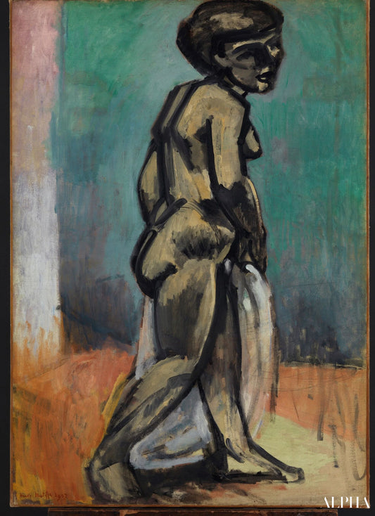 Modèle nu debout en bleu - Matisse - Reproductions de tableaux et peintures haut de gamme