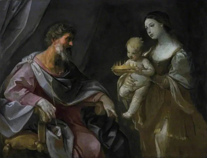 Mozes met de kroon van de farao - Guido Reni