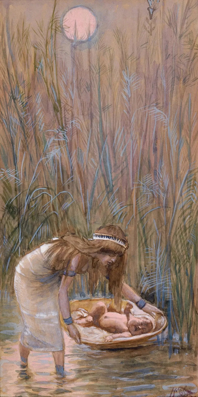 Mozes liggend te midden van de vlaggen - James Tissot

Source:
Moïse étendu au milieu des drapeaux - James Tissot