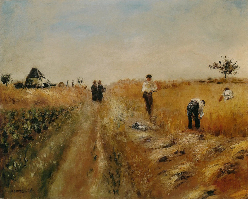 Oogsters - Pierre-Auguste Renoir