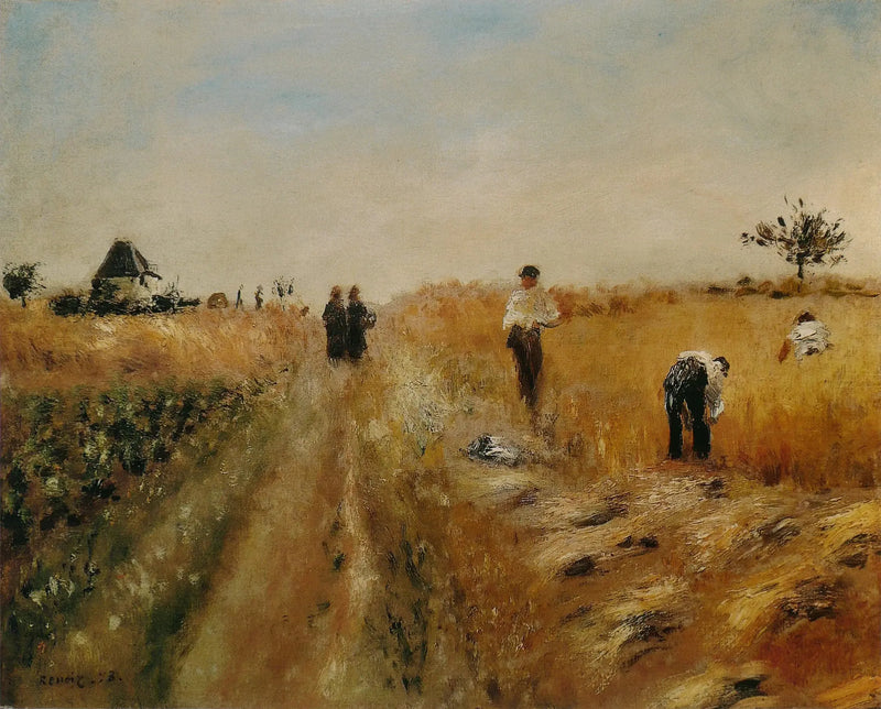 Oogsters - Pierre-Auguste Renoir