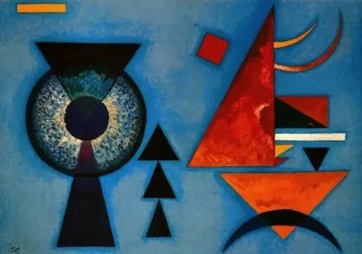 Zachte ruwheid - Vassily Kandinsky