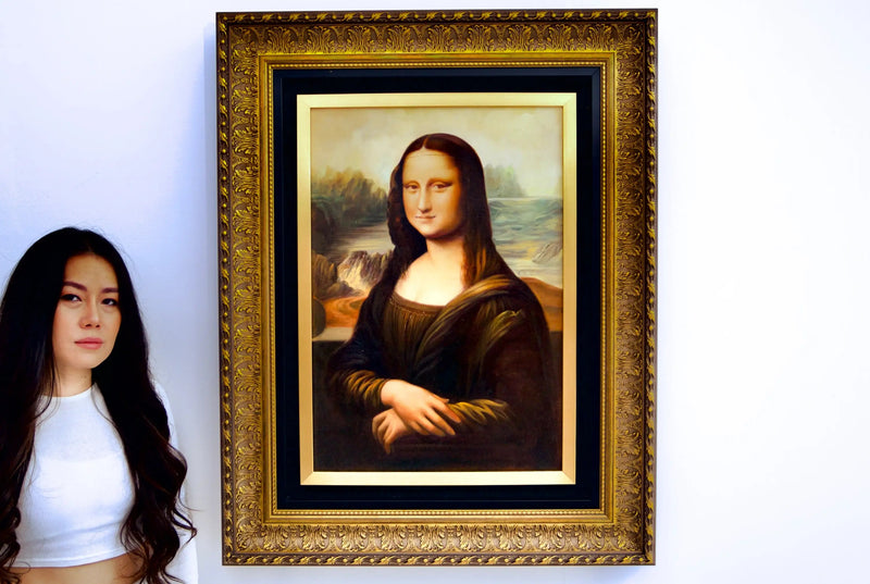 Mona Lisa - Alpha Reproductie  | 45x65cm