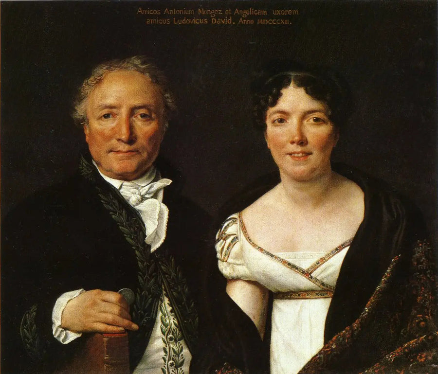 Mijnheer en Mevrouw Mongez - Jacques-Louis David