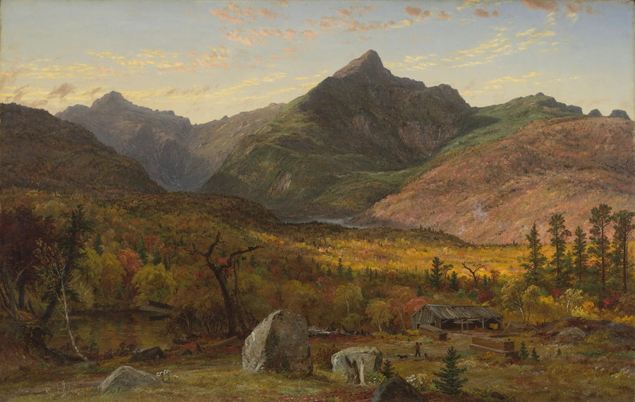 Mont Jefferson, Pinkham Notch, Witte Bergen - Jasper Francis Cropsey