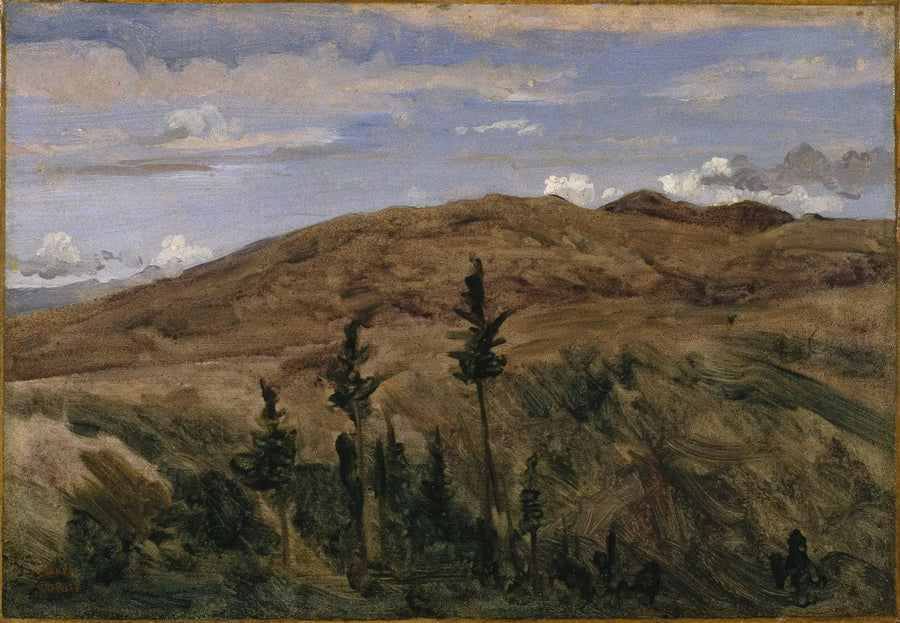 Bergen van de Auvergne - Jean-Baptiste Camille Corot