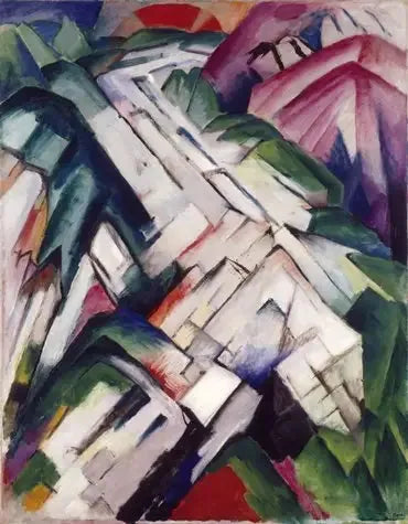 bergen - Franz Marc