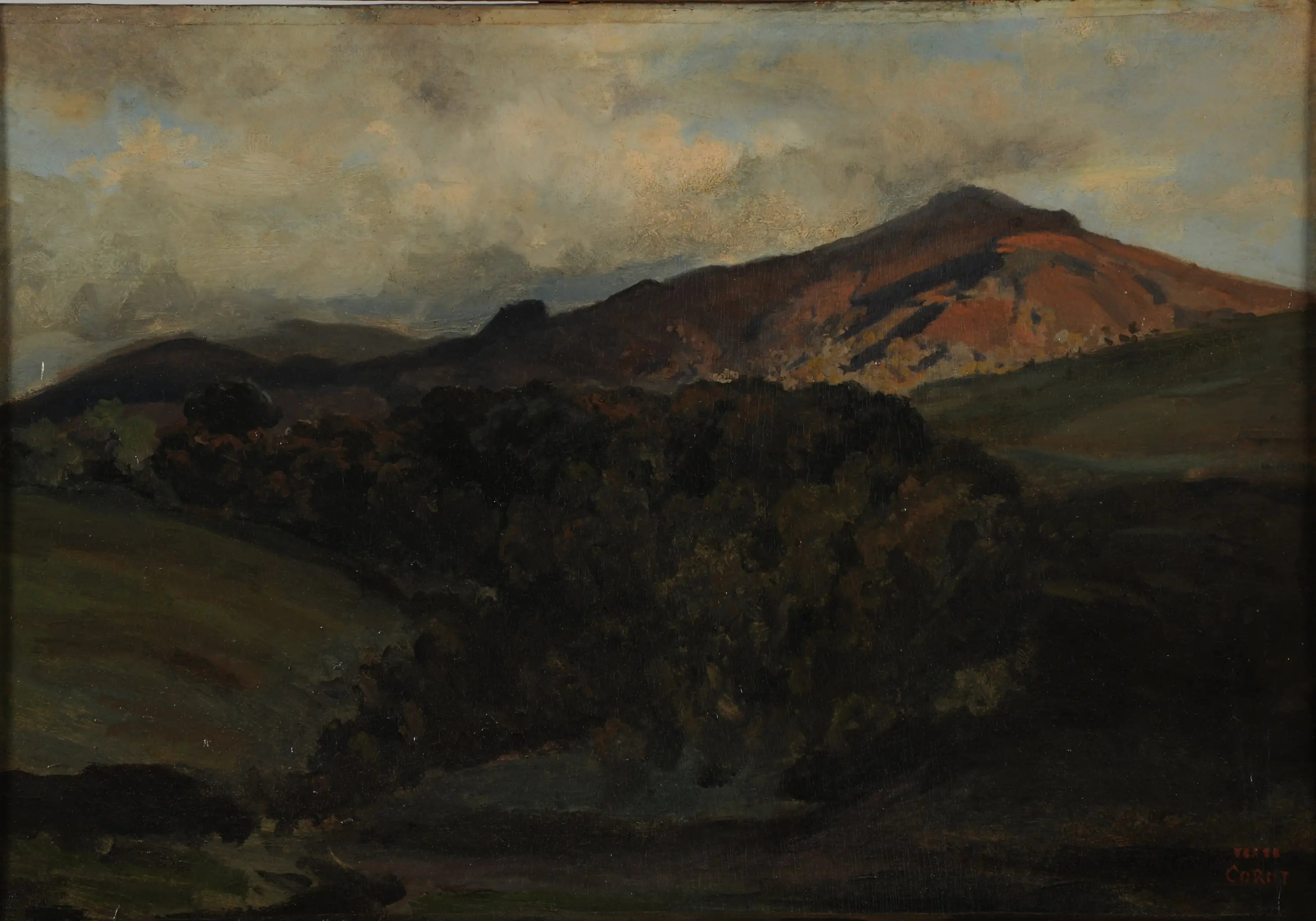 Monte-Cavo - Jean-Baptiste Camille Corot - Alpha Reproduction