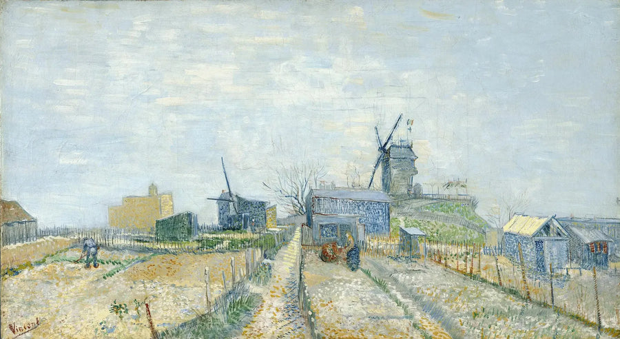 Montmartre: molens en moestuinen - Vincent van Gogh
