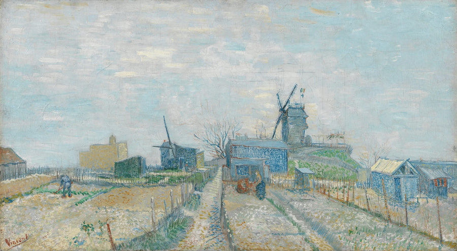 Montmartre: molens en moestuinen - Vincent van Gogh