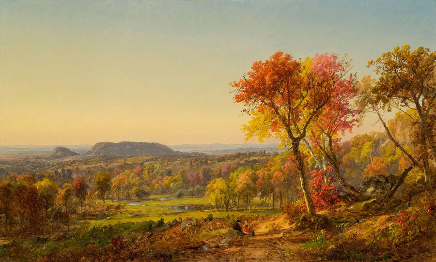 Monts Adam en Eva - Jasper Francis Cropsey