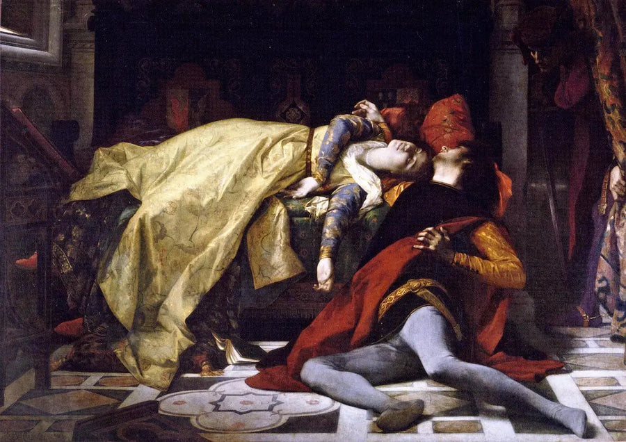 Dood van Francesca de Rimini en Paolo Malatesta - Alexandre Cabanel

Source:
Mort de Francesca de Rimini et de Paolo Malatesta - Alexandre Cabanel