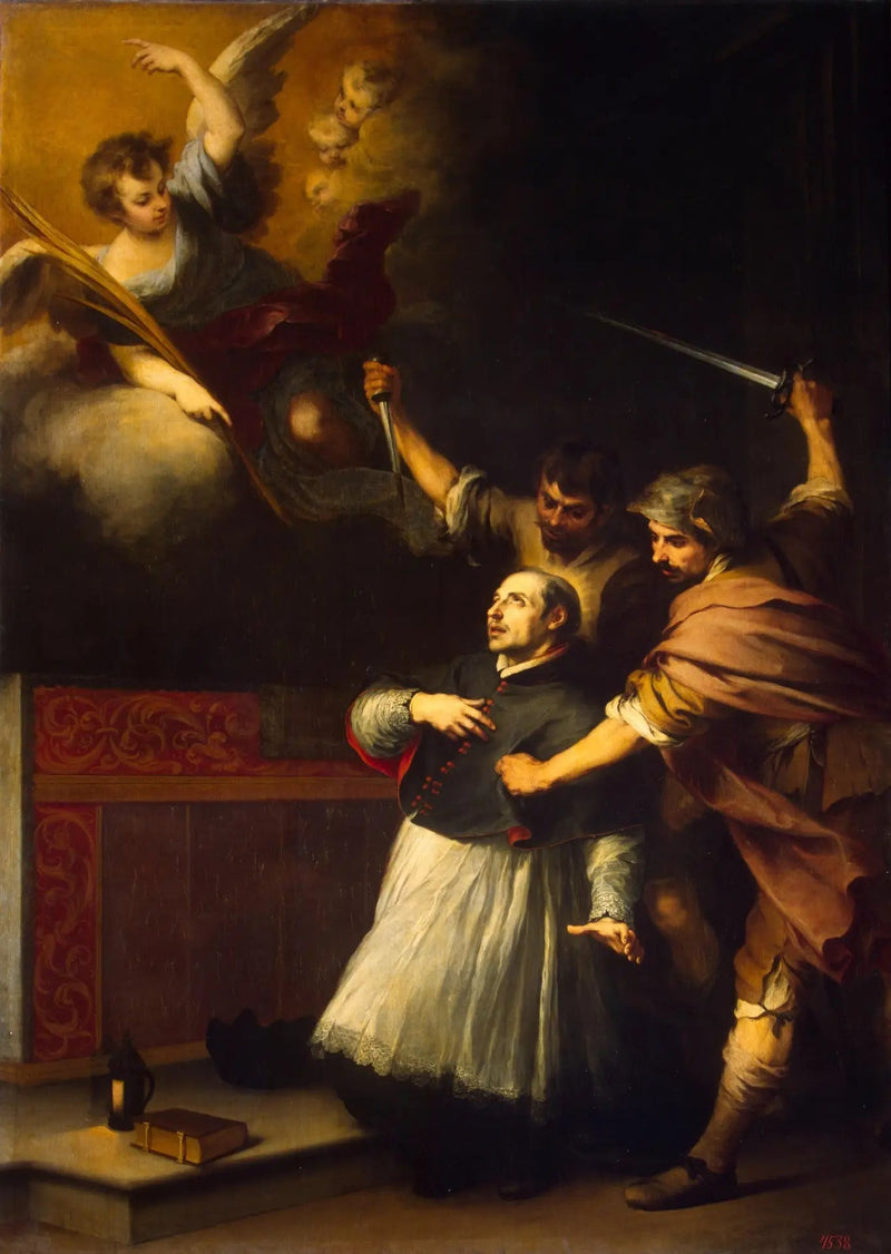 De dood van de inquisitor Pedro de Arbues - Bartolomé Esteban Murillo

Source:
Mort de l'inquisiteur Pedro de Arbues - Bartolomé Esteban Murillo
