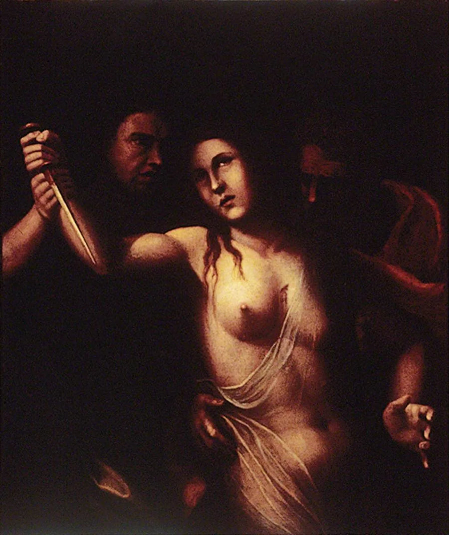 De dood van Lucretia - Il Sodoma (Giovanni Antonio Bazzi)