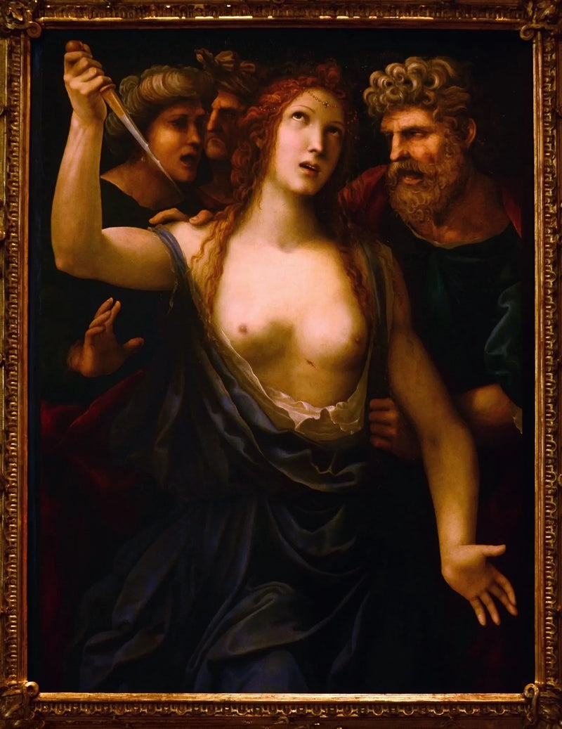 De dood van Lucretia - Il Sodoma (Giovanni Antonio Bazzi)