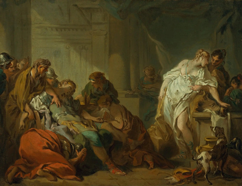 Dood van Méléagre - François Boucher