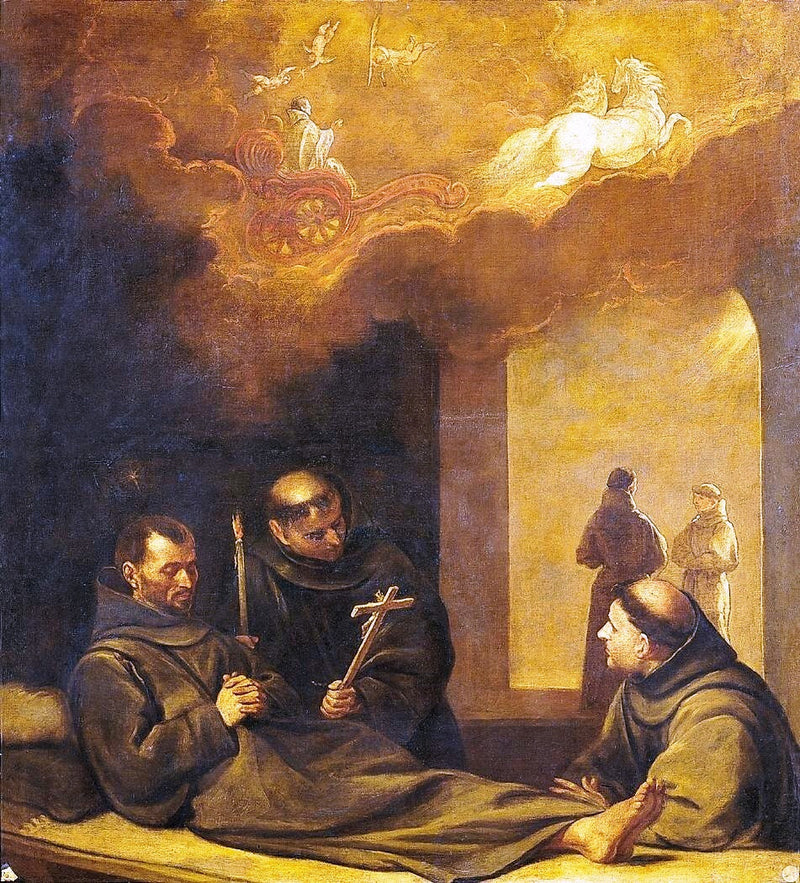 De dood van Sint Franciscus van Assisi - Alonso Cano