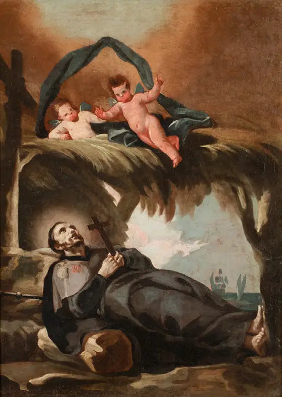 Dood van de heilige Franciscus Xaverius - Francisco de Goya