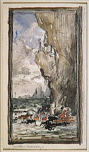 Dood van Sappho - Gustave Moreau