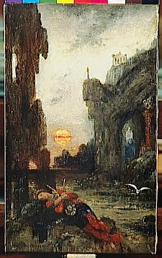 Dood van Sappho - Gustave Moreau