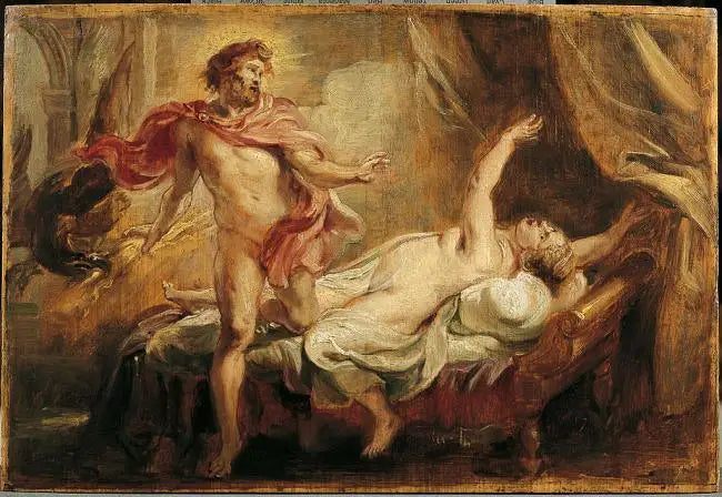 Dood van Semele - Peter Paul Rubens
