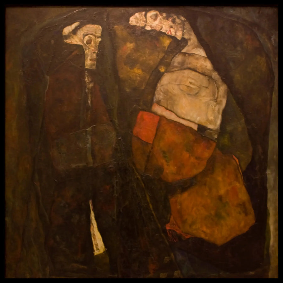 Dood en Jong Meisje - Egon Schiele
