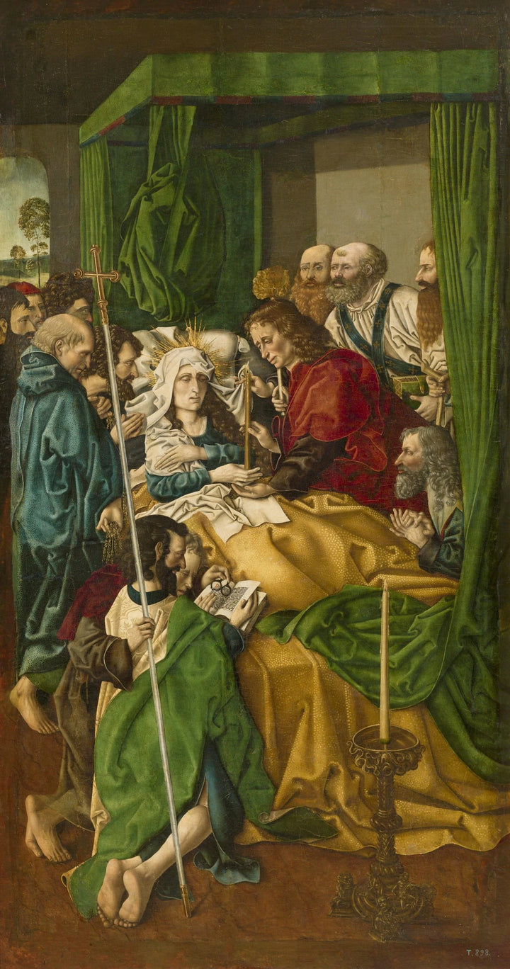 De dood van de Maagd - Meester van La Sisla