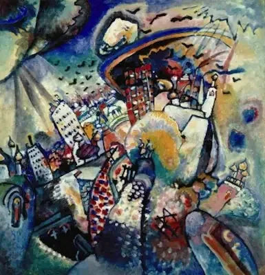 Moskou I - Vassily Kandinsky