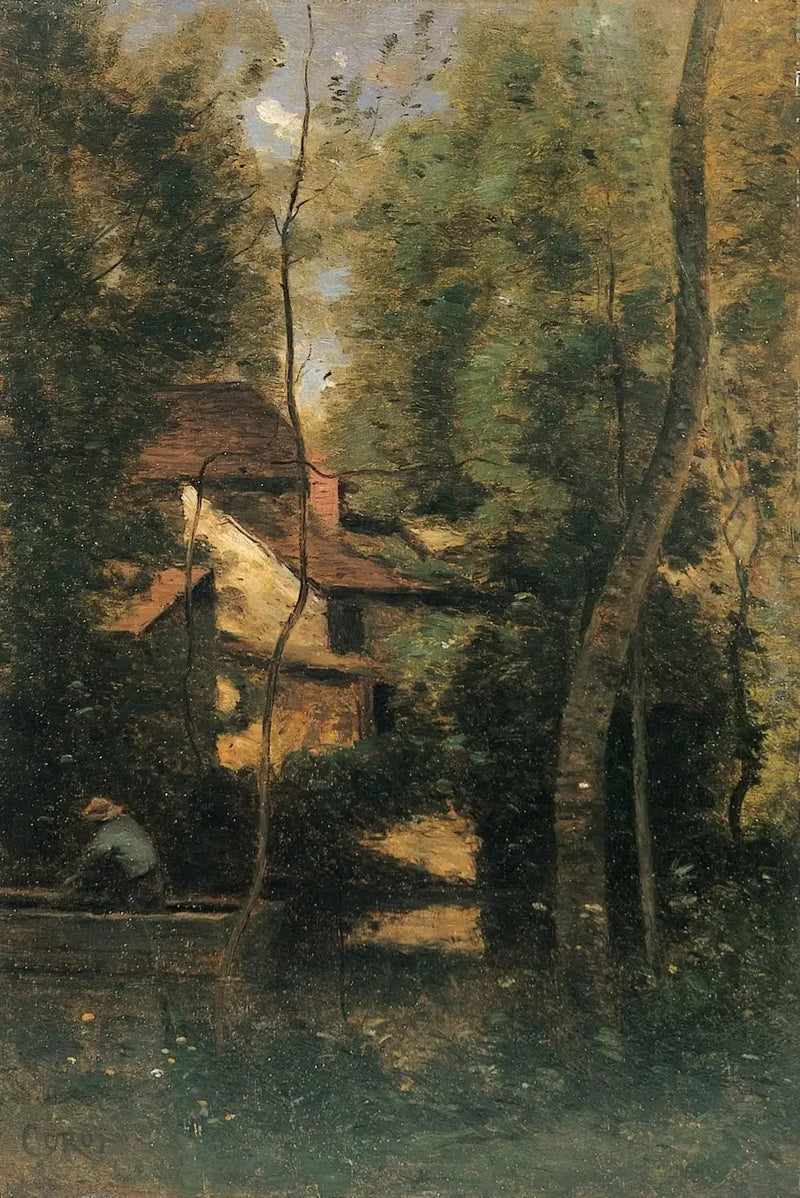 Mothois (Oise) nabij Gournay-en-Bray - Jean-Baptiste Camille Corot