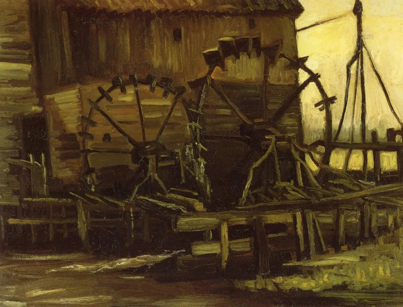 Watermolen van Gennep - Vincent van Gogh