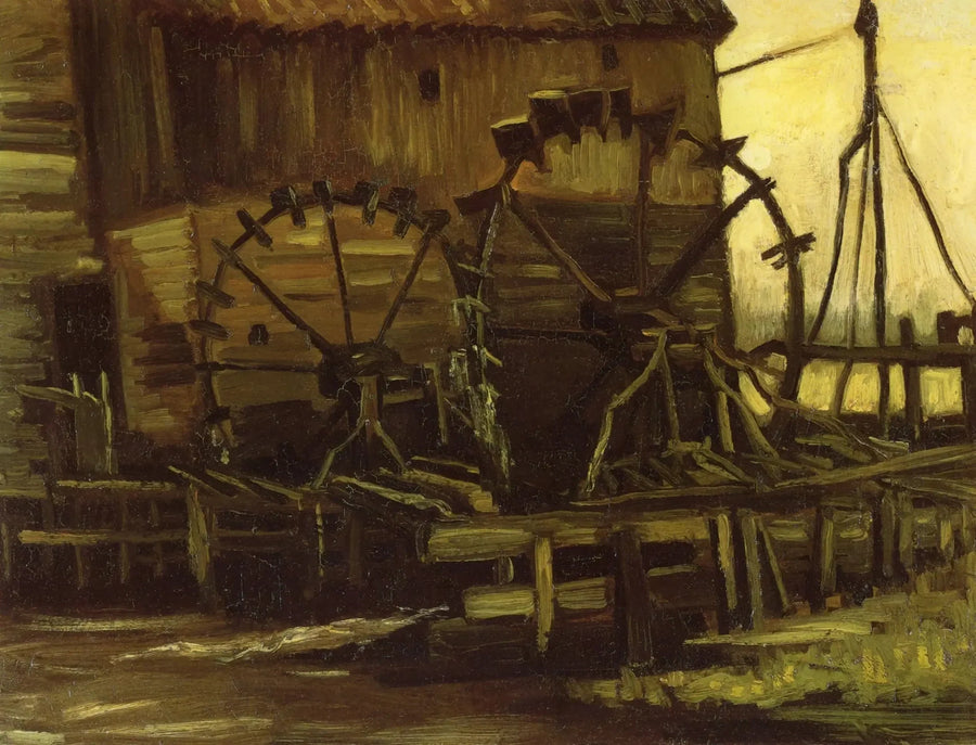 Watermolen van Gennep - Vincent van Gogh