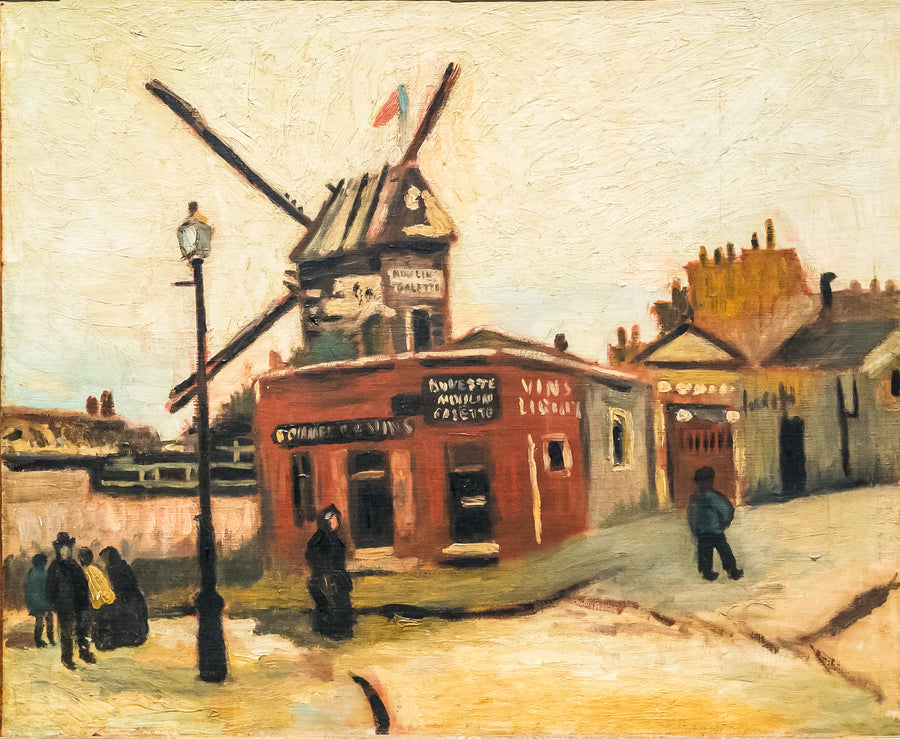 De Moulin de la Galette - Vincent van Gogh