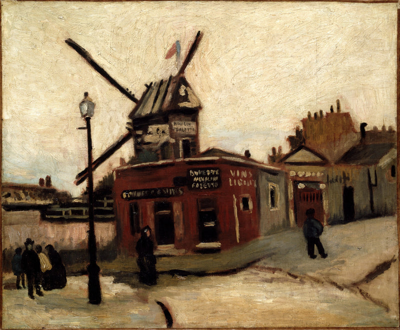 De Moulin de la Galette - Vincent van Gogh